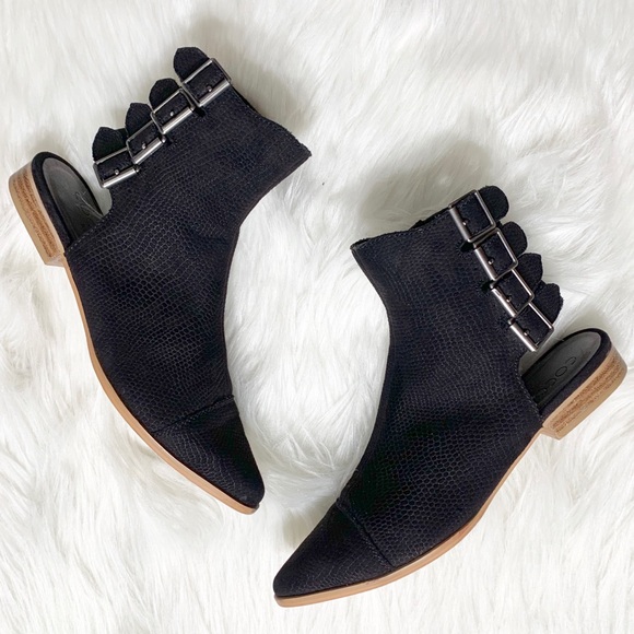 Coconuts by Matisse Shoes - Matisse Faux Suede Buckled Ankle Boots